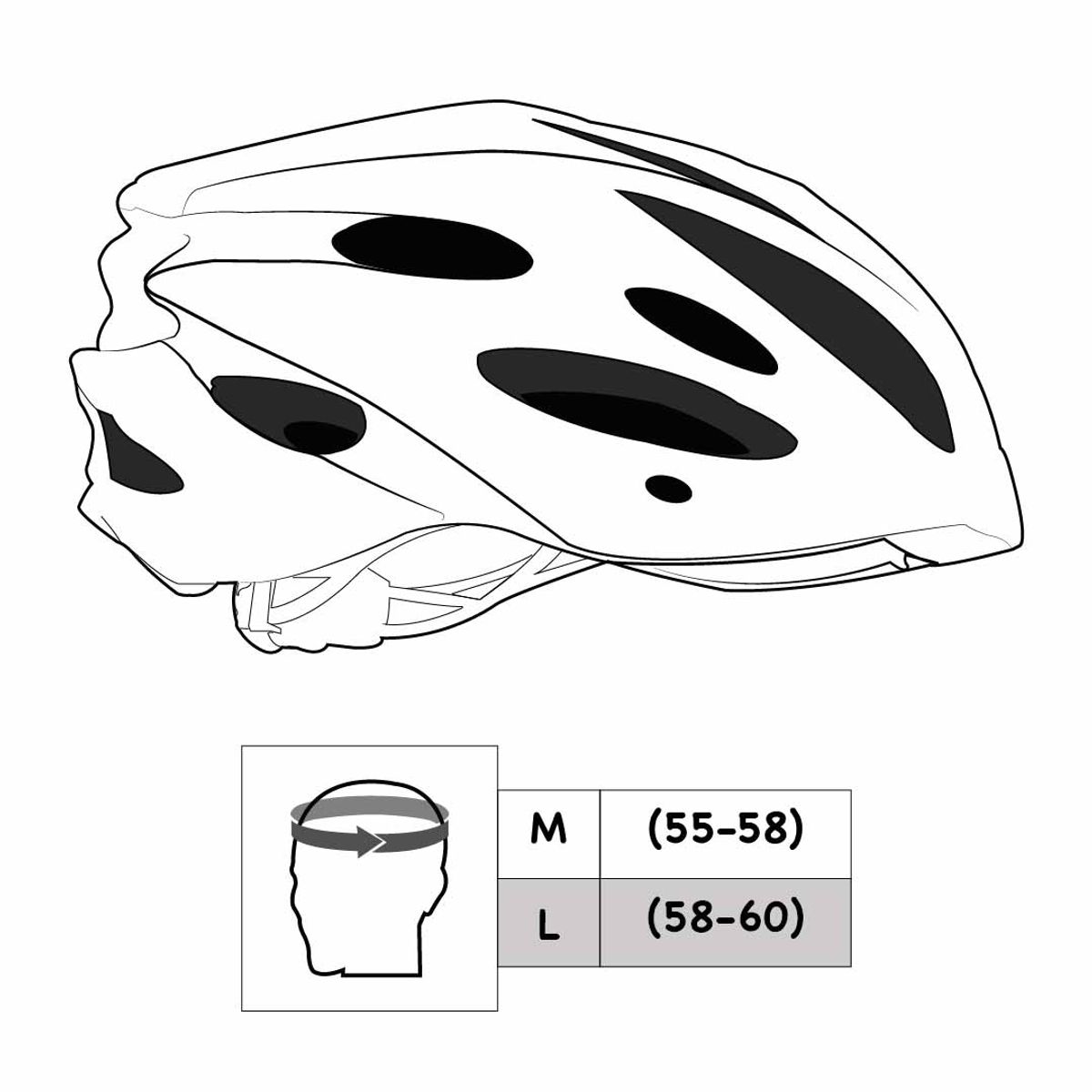 ONWHEELS - CASCO SPORT ONWHEELS CALAITA M (55-58CM)