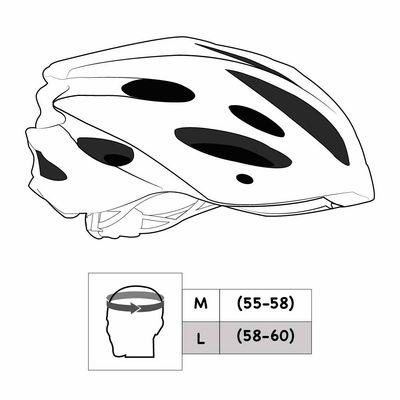 Imagen 2 del producto CASCO SPORT CALAITA M (55-58CM)
