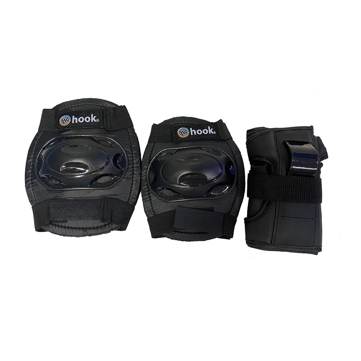 HOOK - Set De Protecciones (rodilla-codo-muñeca) 309 Negra S
