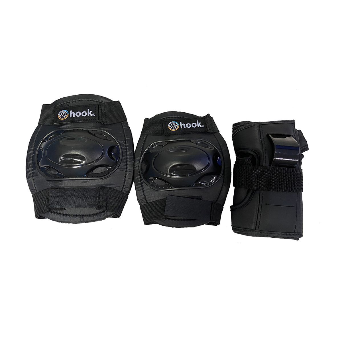 HOOK - Set De Protecciones (rodilla-codo-muñeca) 309 Negra S