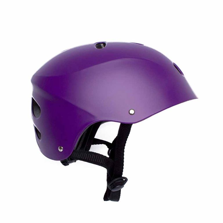 CASCO STREET CON LUZ MORADO TALLA M(54-57CM) Morado oscuro M