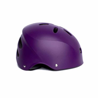 Imagen 2 del producto CASCO STREET CON LUZ MORADO TALLA M(54-57)