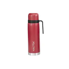 GENERICO - Termo agua 1.0lt matero rojo Halten Mimbral