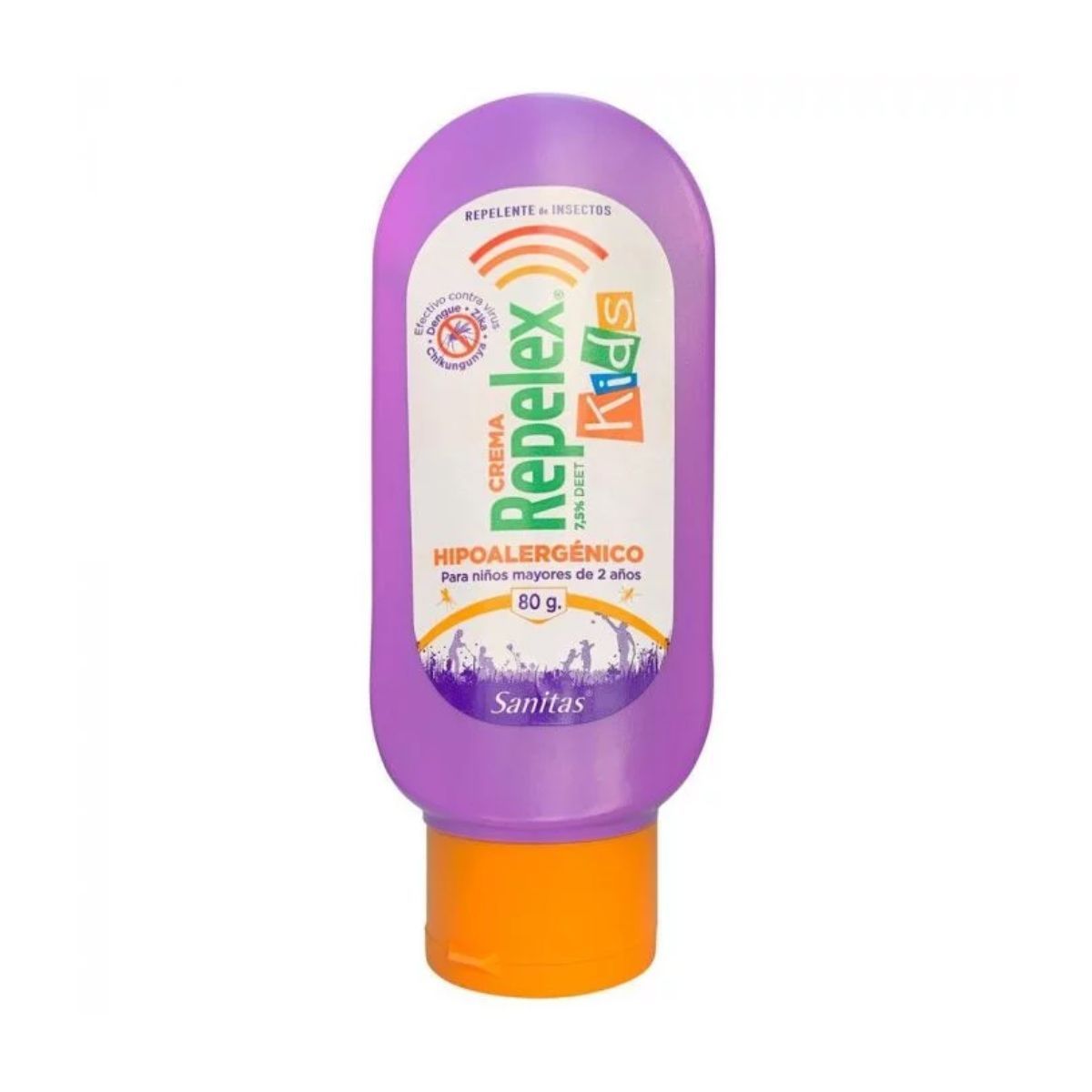 REPELEX - Repelex Kids Crema Repelente De Insectos Hipoalergenico 80 g