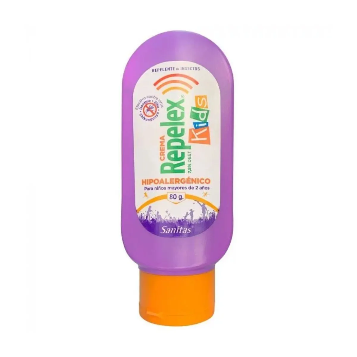 REPELEX - Repelex Kids Crema Repelente De Insectos Hipoalergenico 80 g