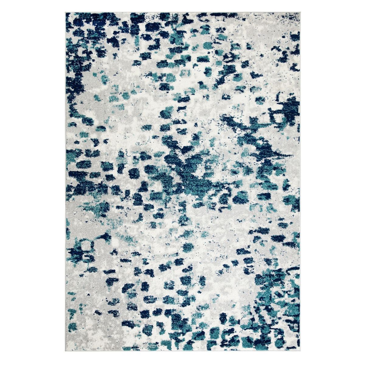 MODA ALFOMBRAS - Alfombra Florida Azul 120 X 180 Cm