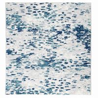 Alfombra Pasillo Florida Azul 70 X 230 Cm