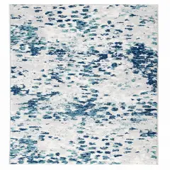 MODA ALFOMBRAS - Alfombra Pasillo Florida Azul 70 X 230 Cm