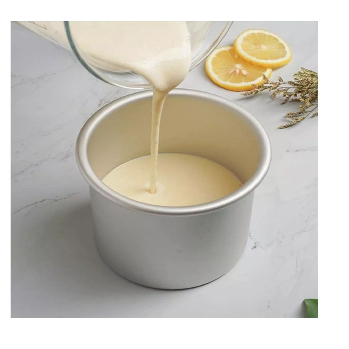 GENERICO - Molde de Torta Molde Queque Molde Aluminio fijo molde queque 14x10cm