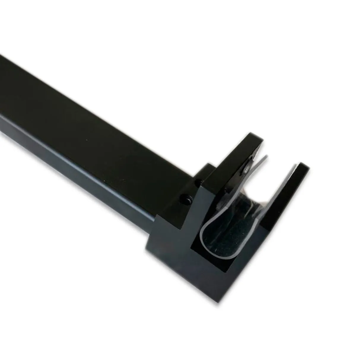DELL ORTO - Brazo Tensor para shower door 100cm Acero Inoxidable Negro - Vidrio 8mm