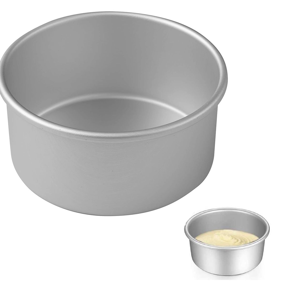 GENERICO - Molde de Torta Molde Queque Molde Aluminio fijo molde queque 18x10cm