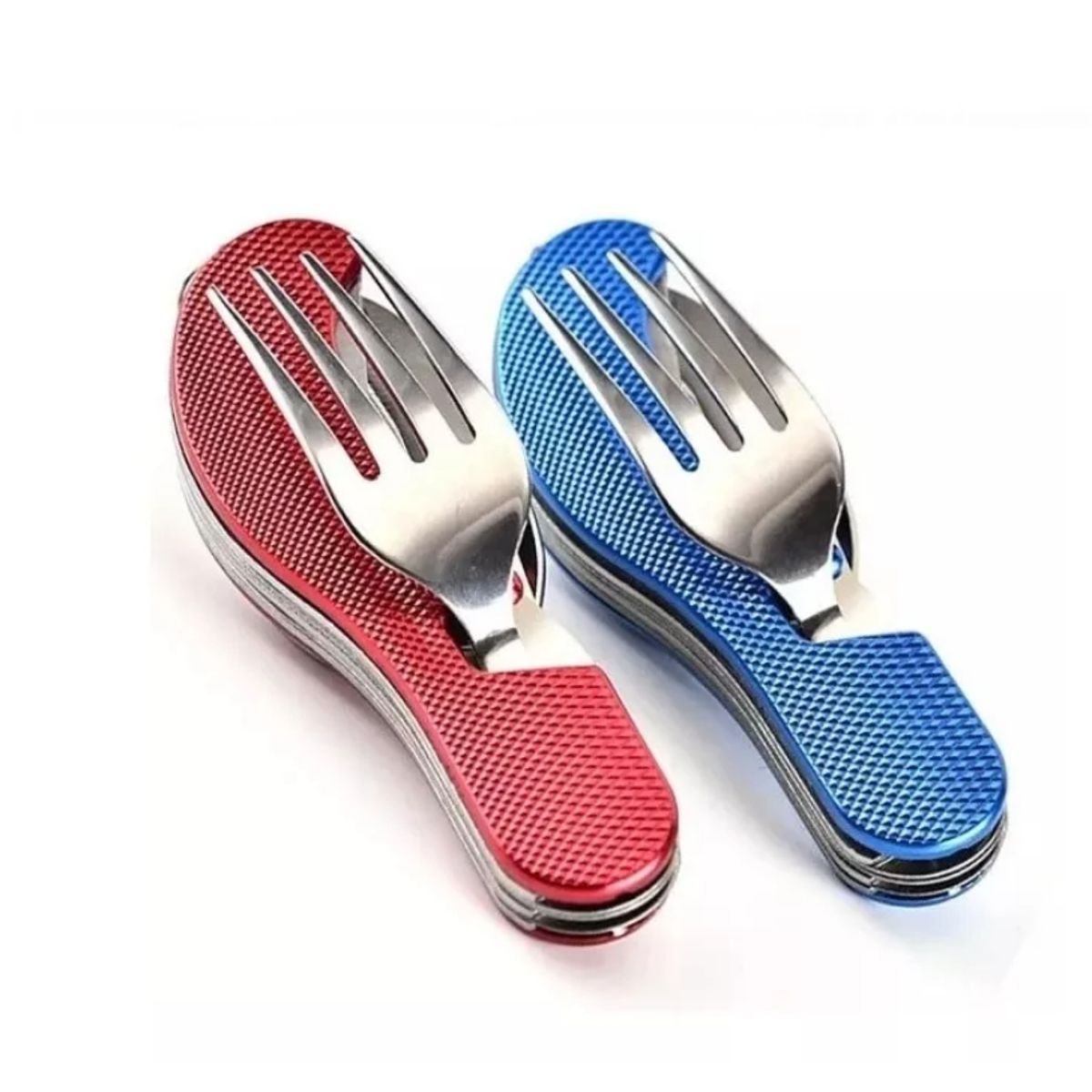 GENERICO - Servicio Cubiertos Separables Camping Trabajo Escuela