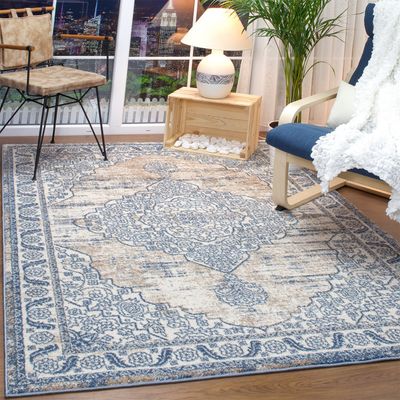 Imagen 2 del producto ALFOMBRA FLORIDA AZUL 200 x 290 cm