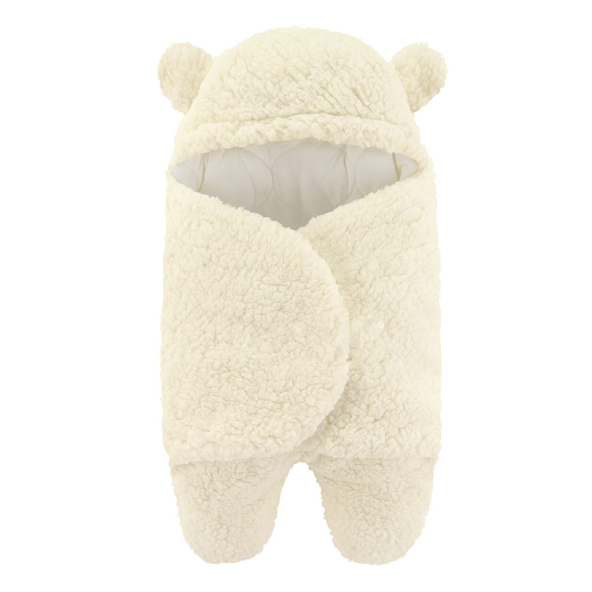 MON PETIT - Manta Bebe Premium Saco Recien Nacido Enterito Suave Osito