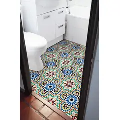 BRIKETO - Baldosas 33x33 autoadhesivas para pisos modelo GRENADA