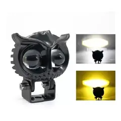 GENERICO - Foco Led Neblinero 50w Bicolor Auto Moto Búho 223512