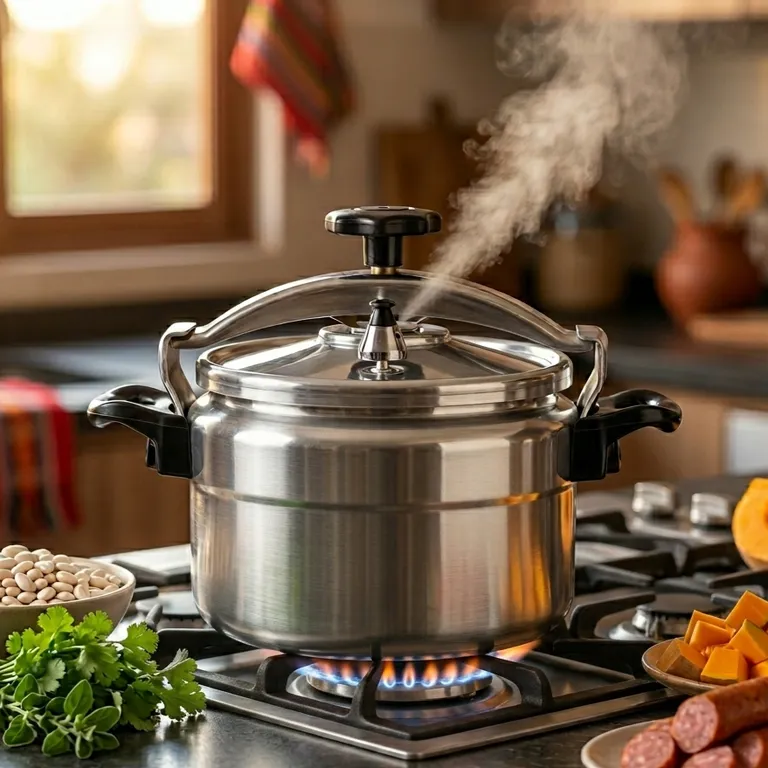 Olla a Presion Aluminio 10 Litros Comprezzo