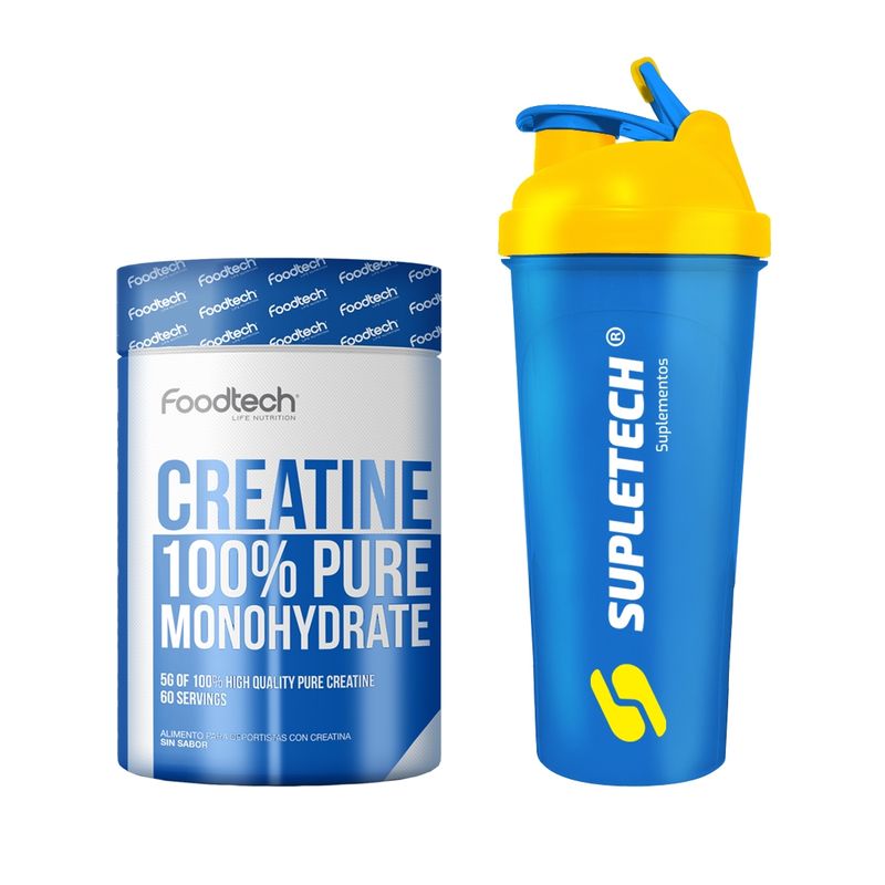 FOODTECH - Creatine + Shaker Blue - Foodtech