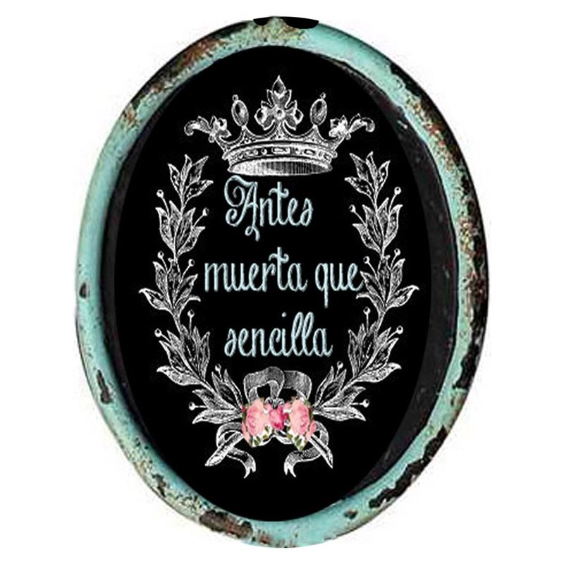 GENERICO - AFICHE  ANTES MUERTA QUE SENCILLA