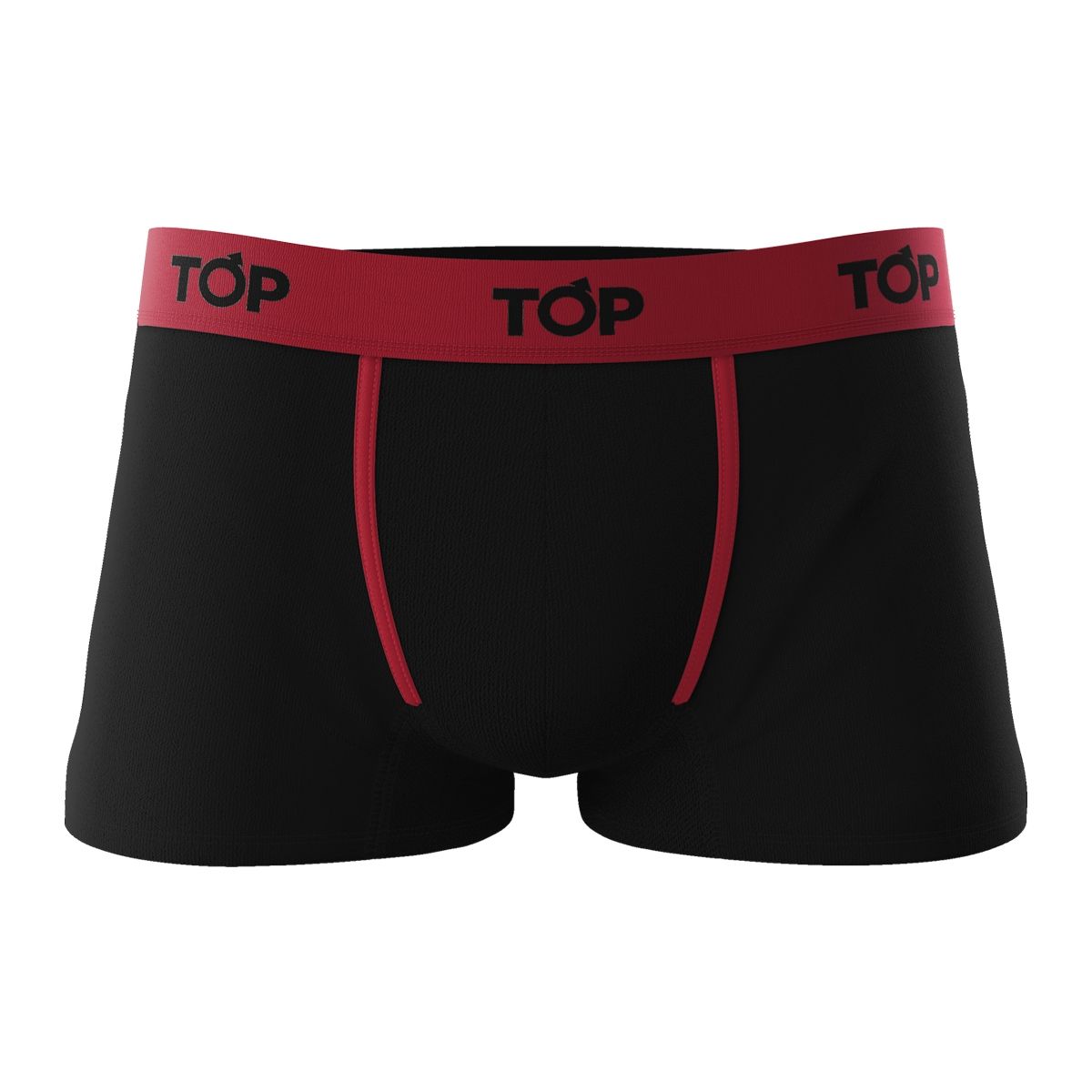 TOP - Boxer Corto Algodon Pack 4 C6 Top