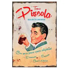 GENERICO - AFICHE TOME PISCOLA SEA UN TRIUNFADOR