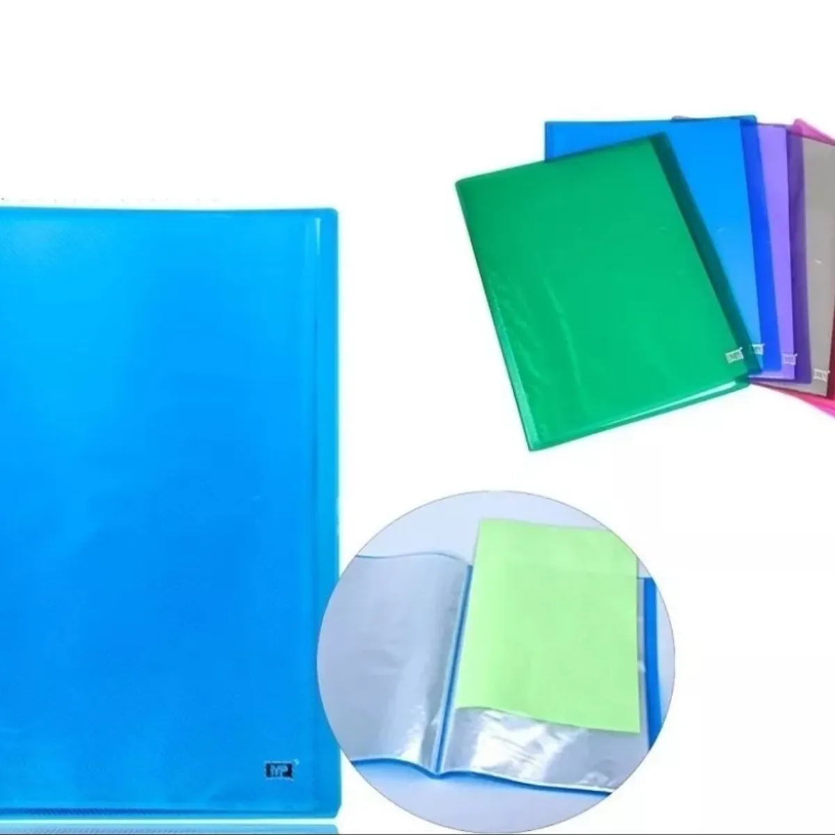 GENERICO - Carpeta Archivador A4 10 Fundas