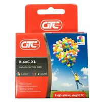 Tinta compatible con HP 60 XL Tricolor para 300 Copias HP60