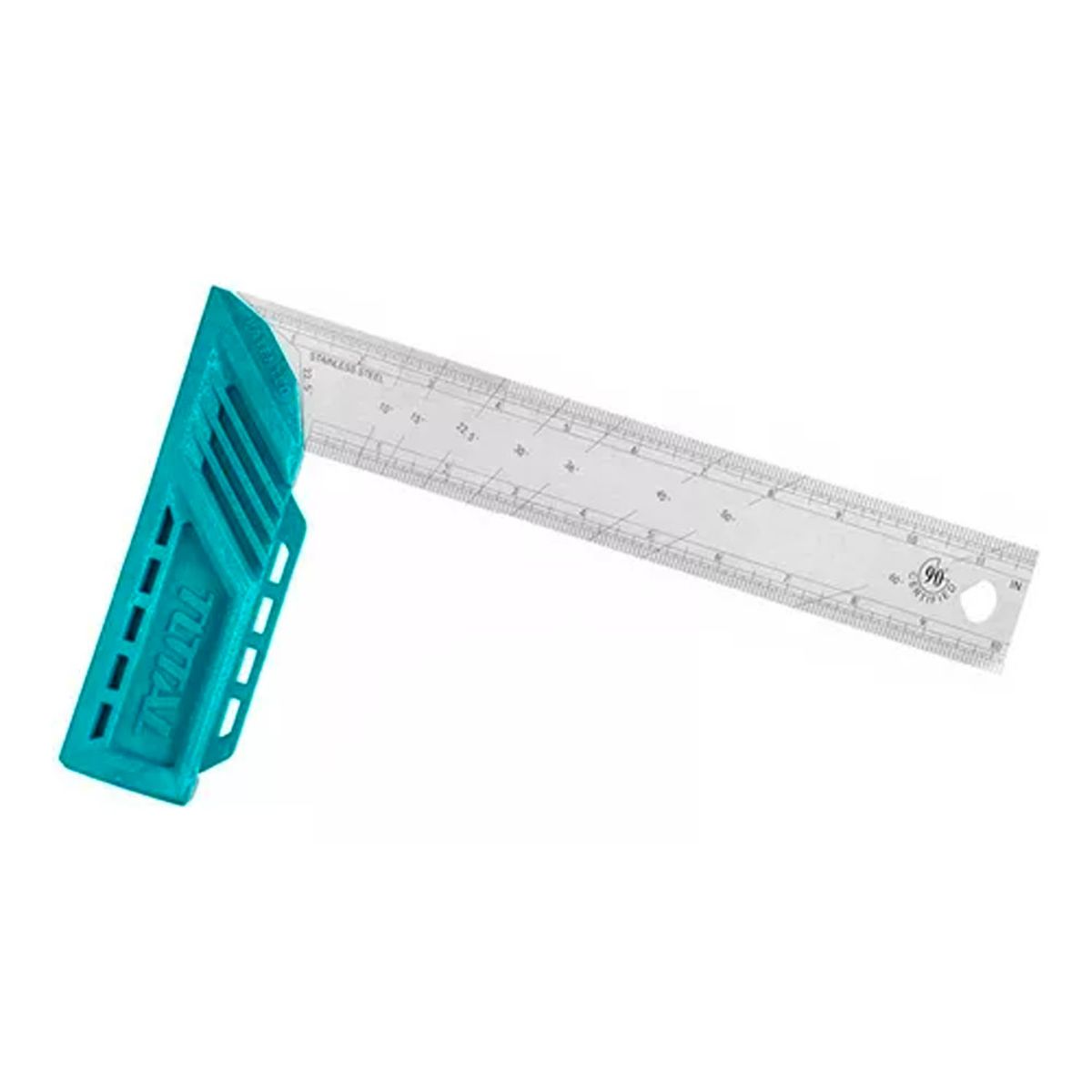 TOTAL TOOLS - Escuadra Carpintero Esquina 12 Pulgadas Acero Total