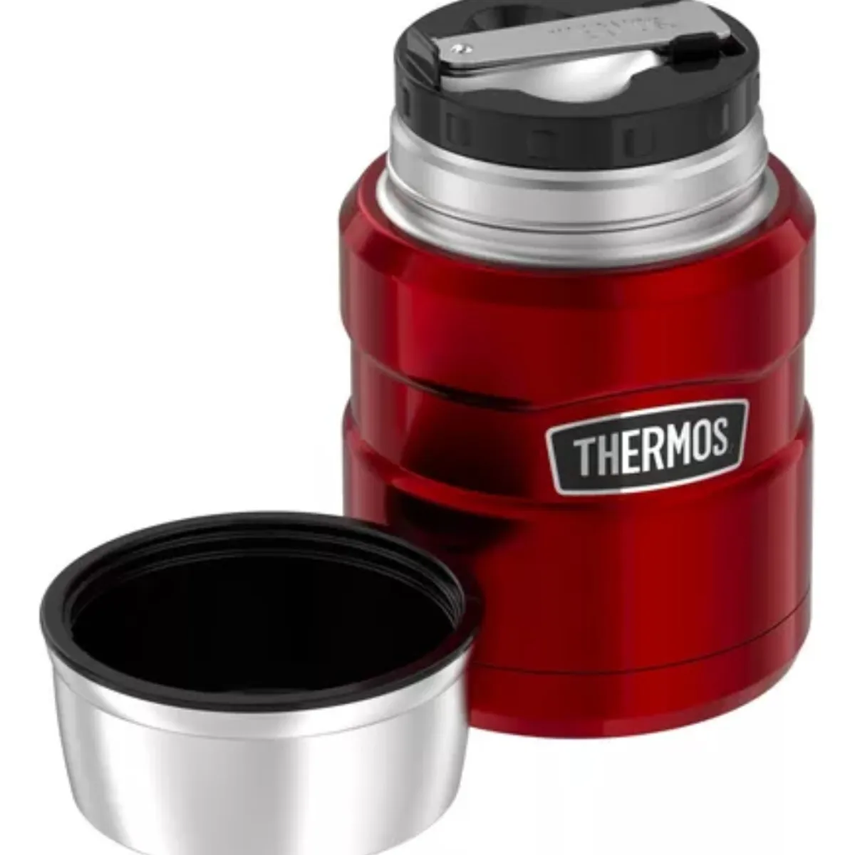 OEM - Termo Comida King Acero Inox 470 Ml - ROJO