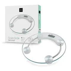 MLAB - Balanza Digital Pesa De Baño Circular 180 Kg