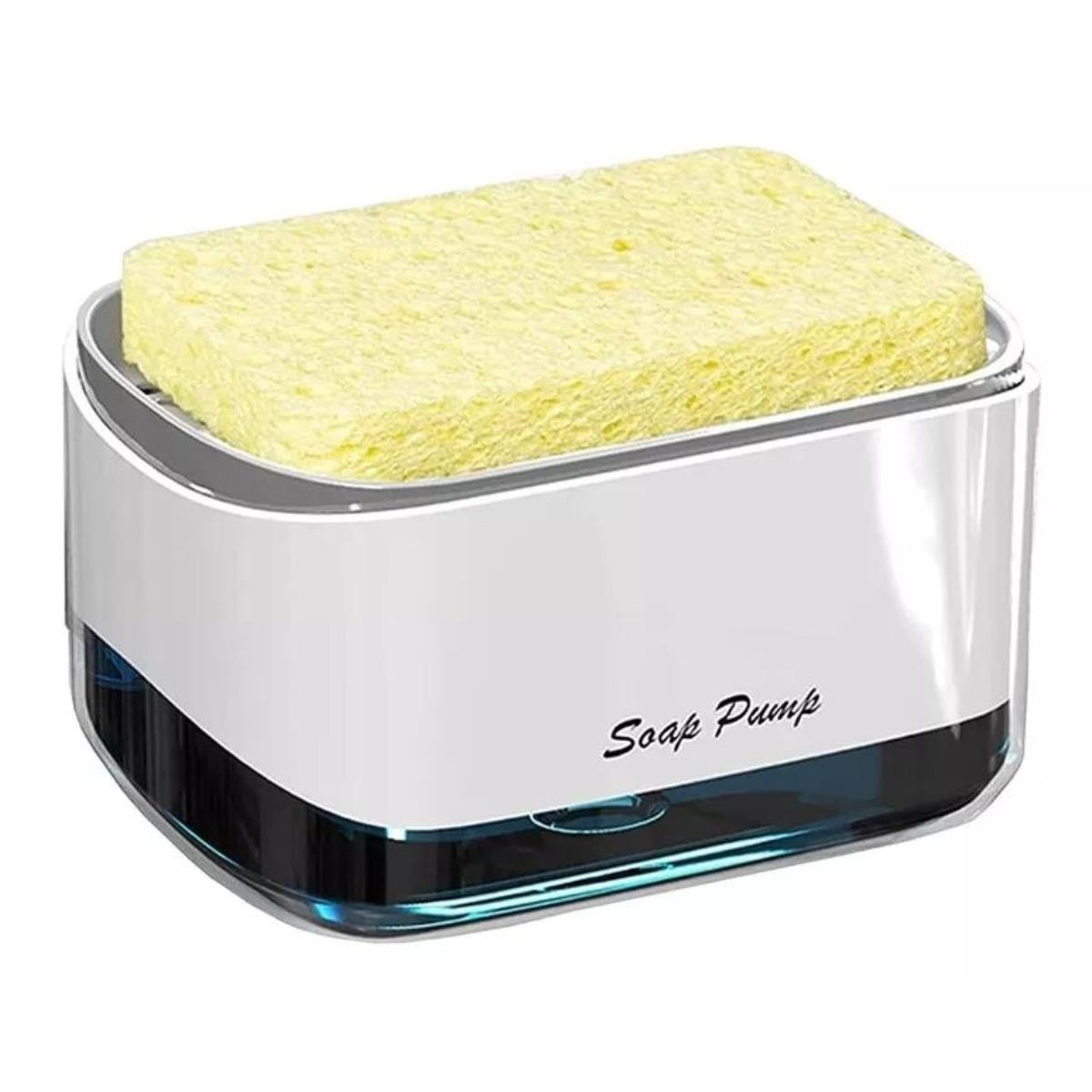 GENERICO - Dispensador Detergente Jabón Desengrasante Lavalozas Esponja