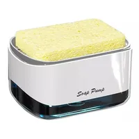 Dispensador Detergente Jabón Desengrasante Lavalozas Esponja