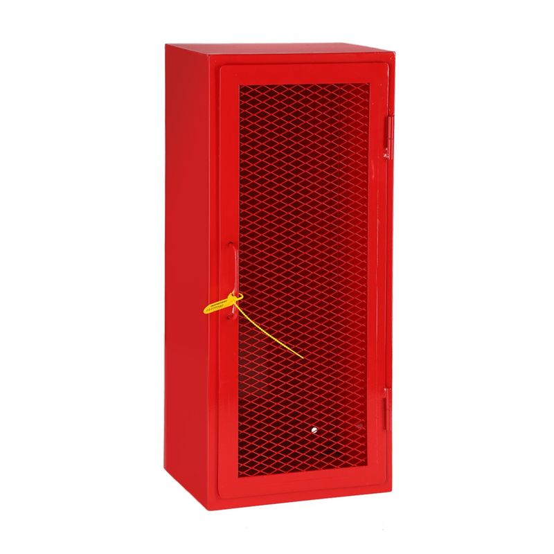 ISOPREVENT - Gabinete metálico puerta malla, extintor 06 Kilos