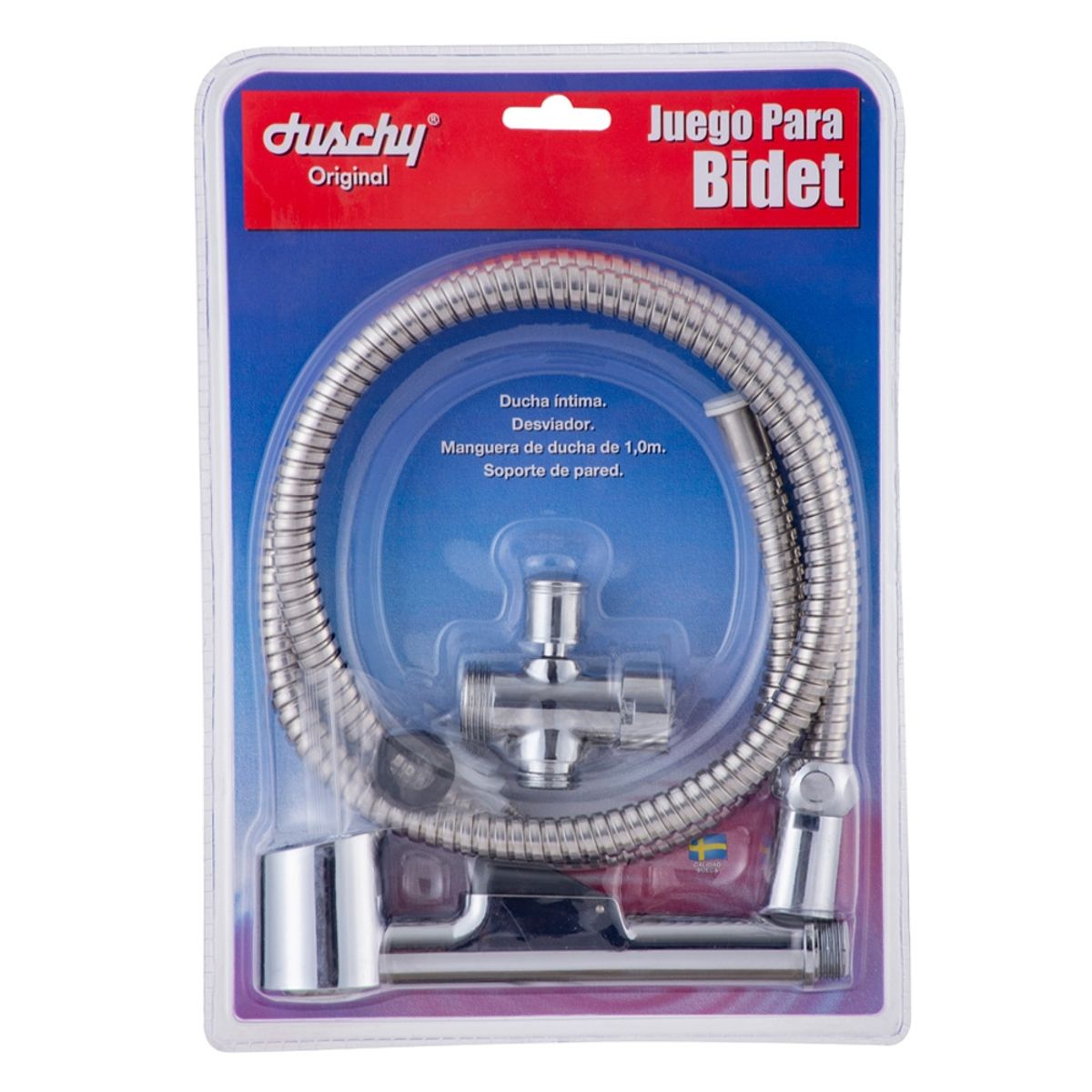 DUSCHY - JUEGO PARA BIDET CROMO