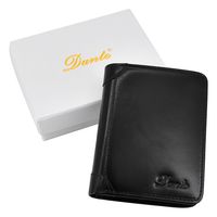 Cartera Antirrobo Para Hombre Billetera Clip Rfid Cuero