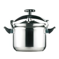 Olla a presión 6 litros acero inoxidable Qualita