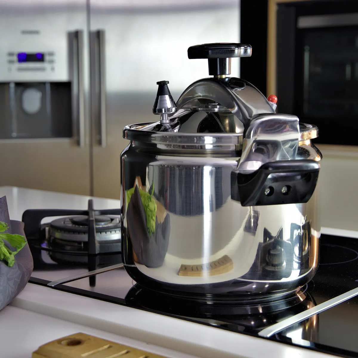 FANTUZZI - Olla a presión 6 litros acero inoxidable Qualita Fantuzzi