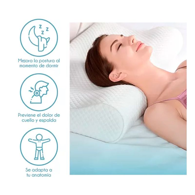 GENERICO - Almohada Viscoelastica Con Memoria