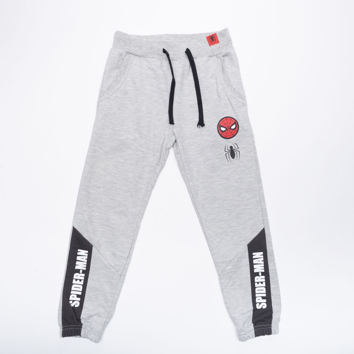 MARVEL - Pantalon De Buzo Niño Spiderman Icono Araña Gris Marvel
