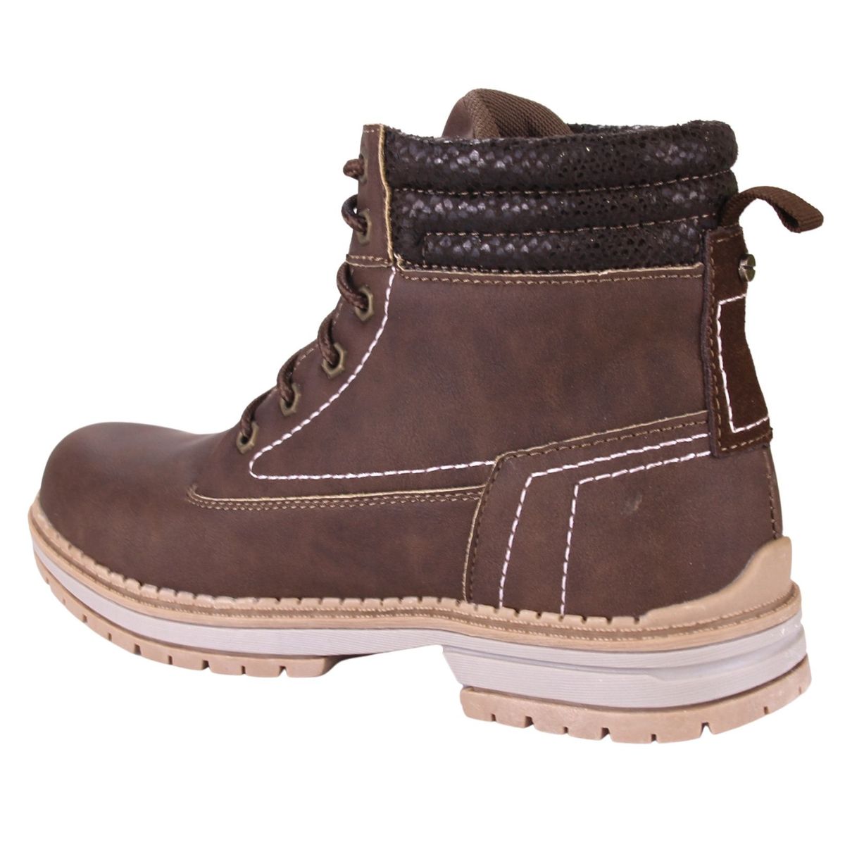 FUNWAY - Botin Mujer Café Casual Funway Fully-1