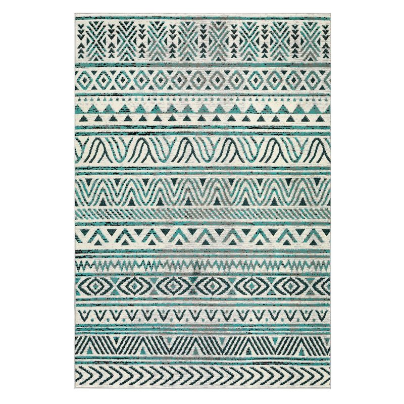 MODA ALFOMBRAS - ALFOMBRA ARIZONA AZUL 244 X 305 CM