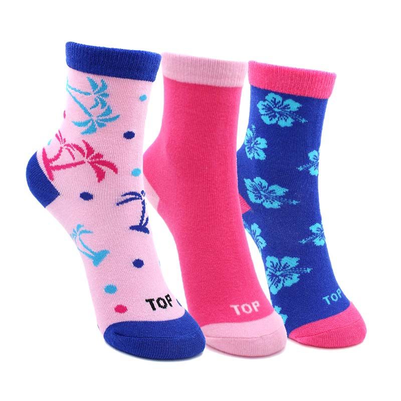 TOP - Calcetines Algodón Niñas Pack 3 C3 Top