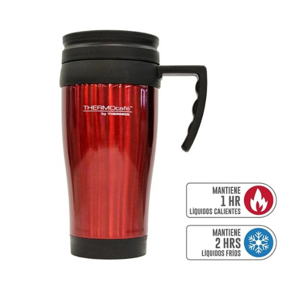 THERMOS - TERMO AGUA 420ML MUG ACERO ROJO THERMOS-MIMBRAL