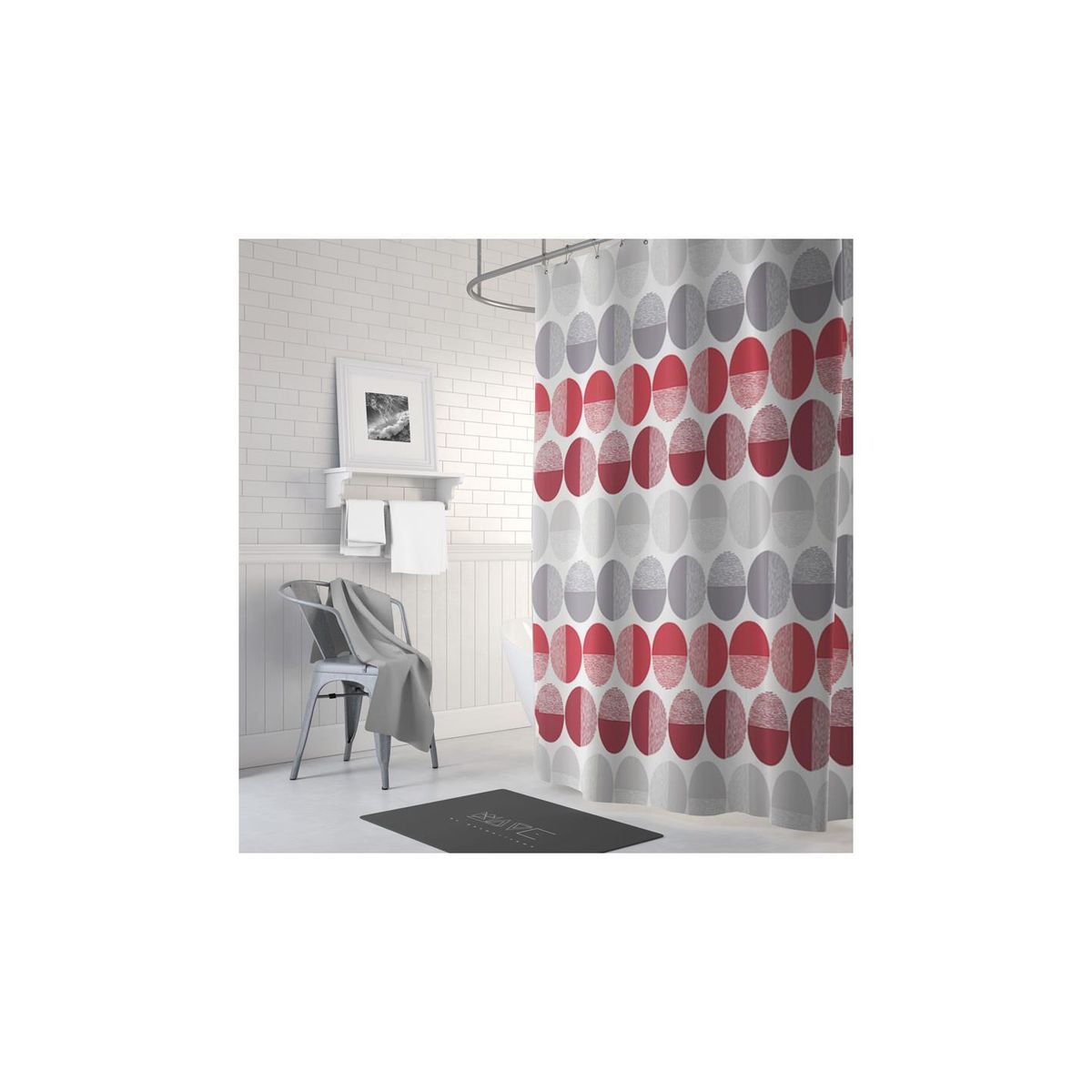 GENERICO - Cortina De Baño Circular - S0362C