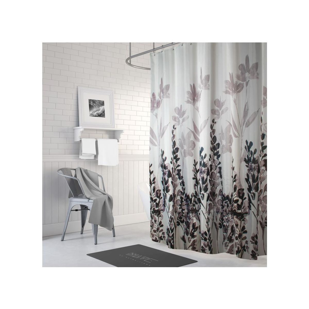 GENERICO - Cortina De Baño Acuarela - S0362H