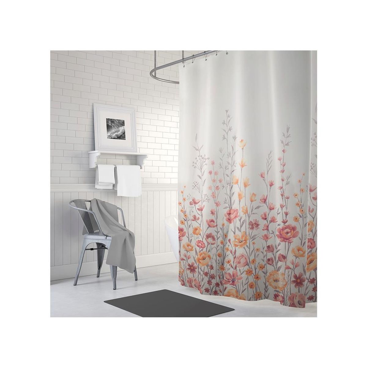 GENERICO - Cortina De Baño Primavera - S0362A