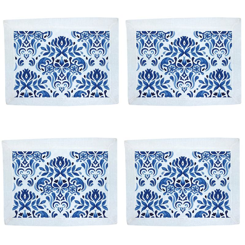 TUYO PRINT - Set Individuales Velo Organza - Greek