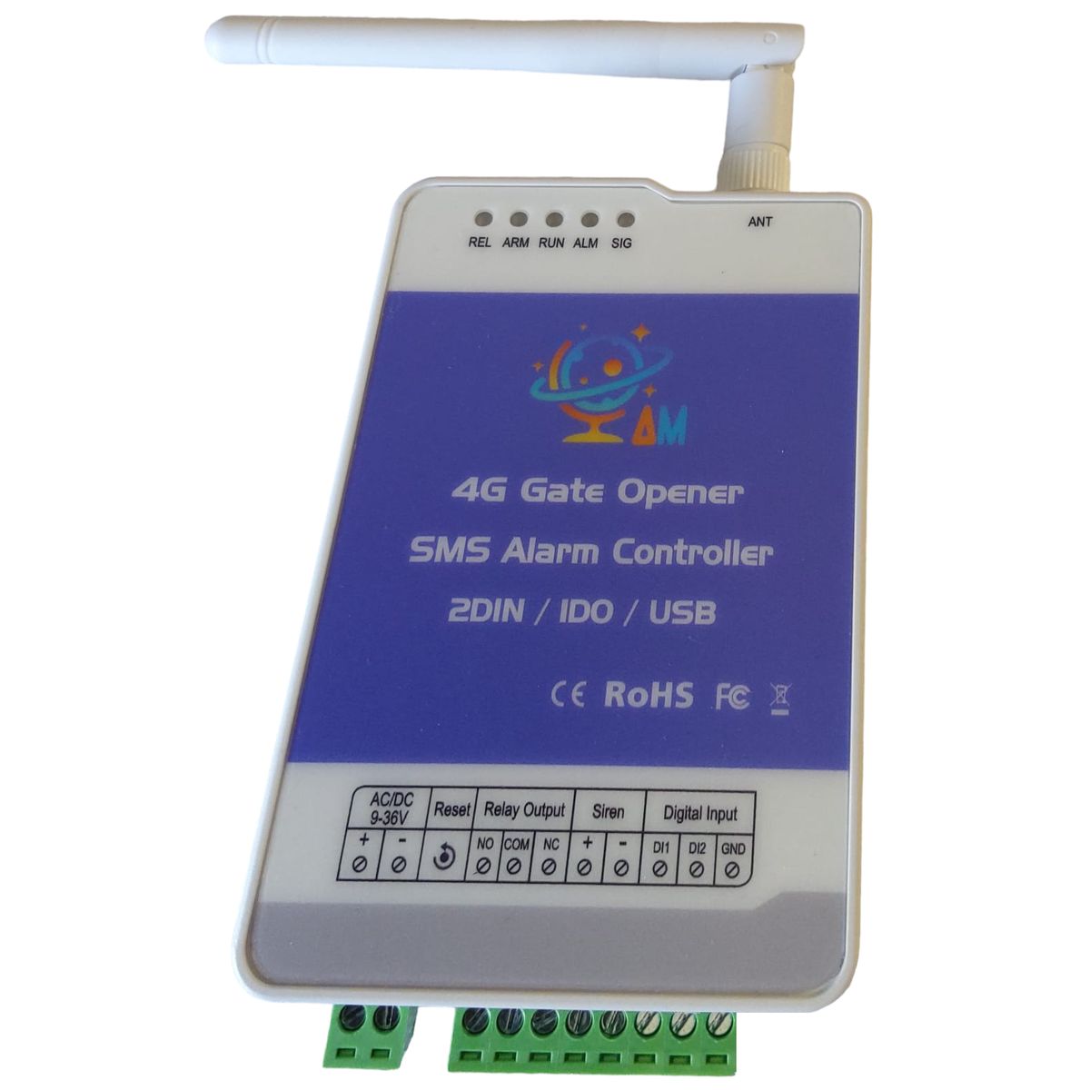 AM TECNOLOGY - Abre Puerta Portón Con Celular Gsm 4g Rtu Full Sms 1200 User + App