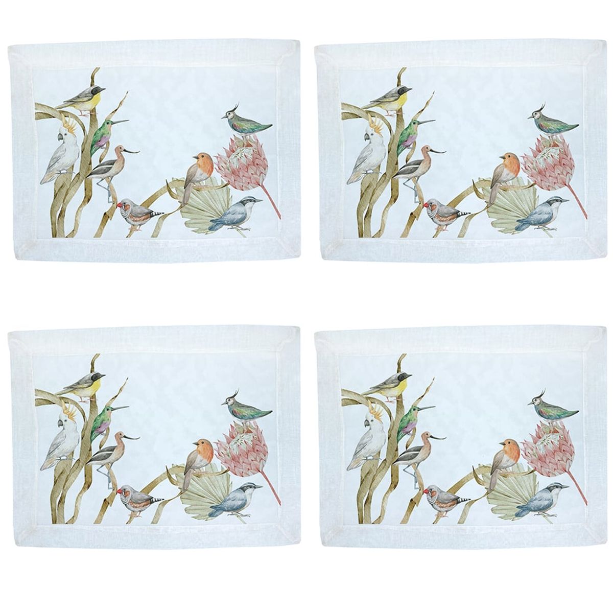 TUYO PRINT - Set Individuales Velo Organza  - Esperanza