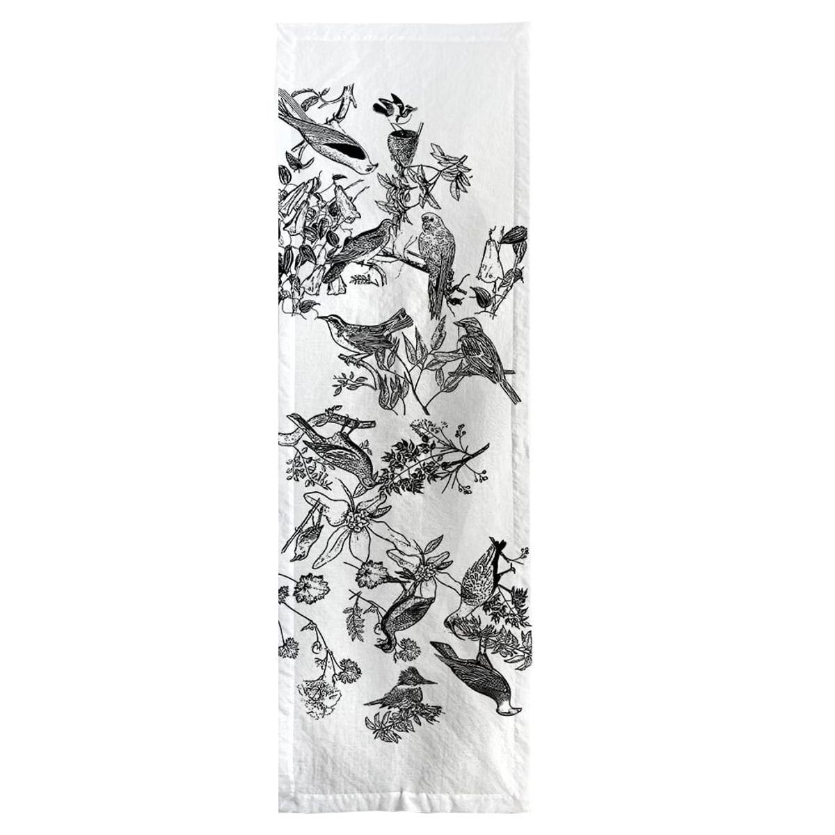 TUYO PRINT - Camino de mesa velo organza - Aves Chilenas